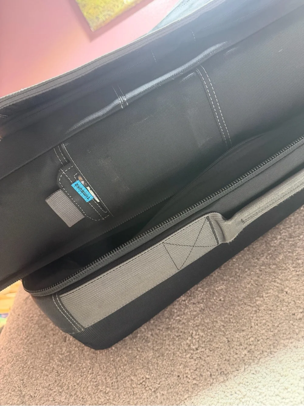 Timbuk2 Copilot Luggage Roller 2-Wheel Rolling Suitcase Carry On Black Grey